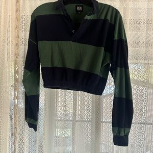 BDG Black and Green Knit Sweater